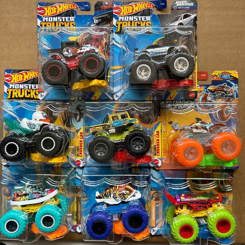 Hot Wheels Car Monster Trucks - 2026 Novo Hot Wheels Monster Trucks