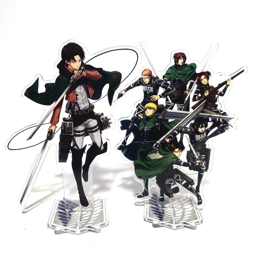 Ataque em titã acrílico em pé  - Action Figure Stand avaliação e preço