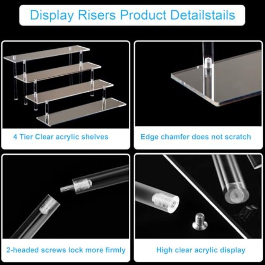 Suporte Organizador de Perfume - Display Risers Set avaliação e preço