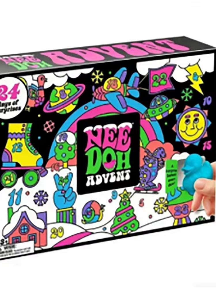 24 Peças Nee-Doh Squish Fidget - Mystery Box Blind Bag avaliação e preço