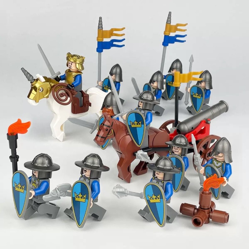Cavaleiros romanos e medievais - Building Block Mini avaliação e preço