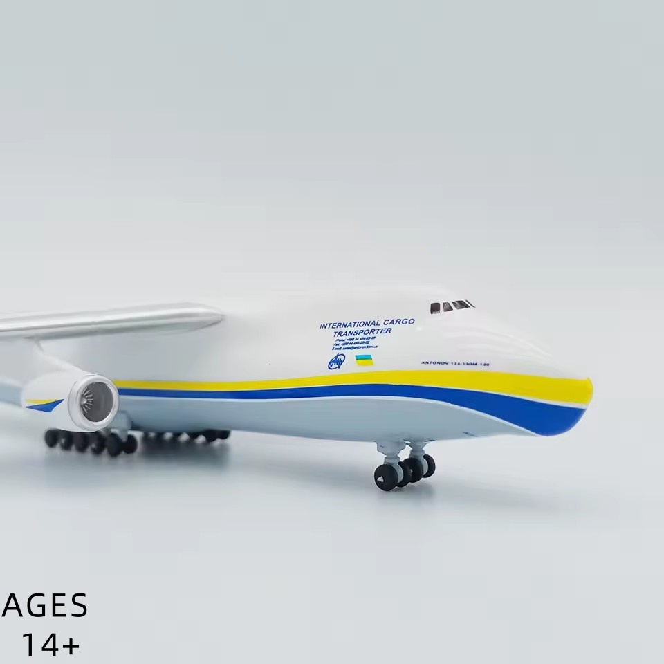 1:400 escala Antonov An-124 ae - Model Airplane Plastic avaliação e preço